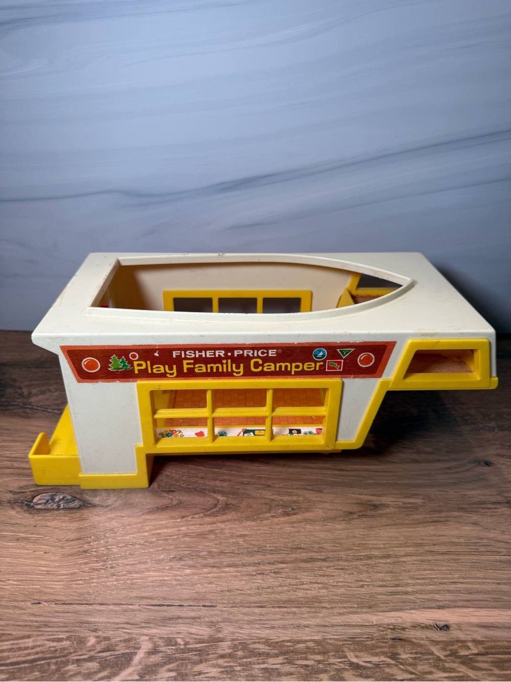Vintage Fisher-Price Play Family Camper #994 1970s Upper Housing Parts Only